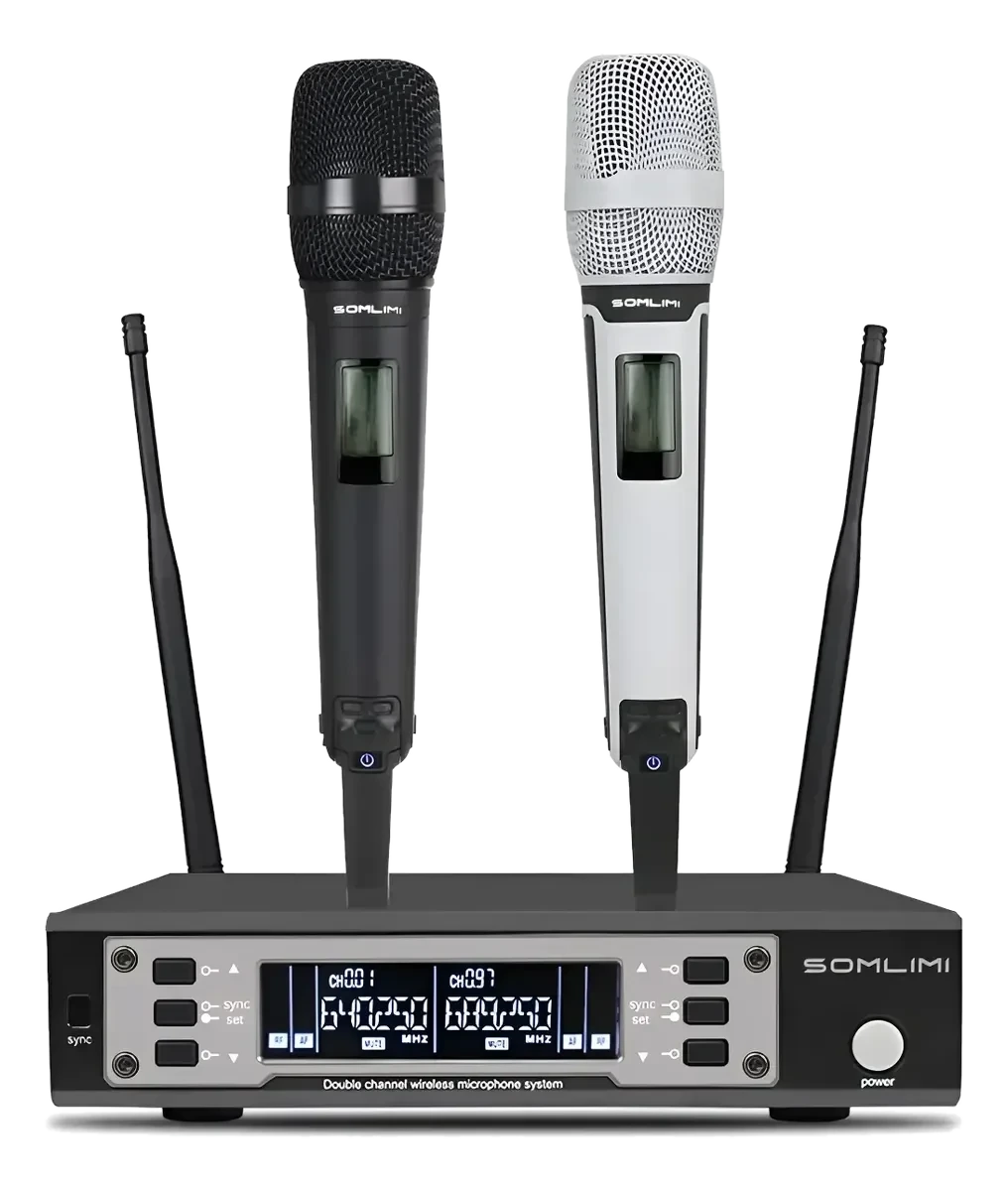 Microfones sem fio Somlimi EW135G4